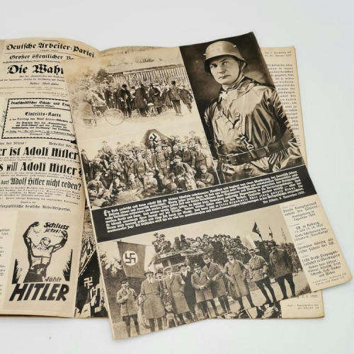 German Nazi publication 1938 - Der Schulungsbrief - very good condition