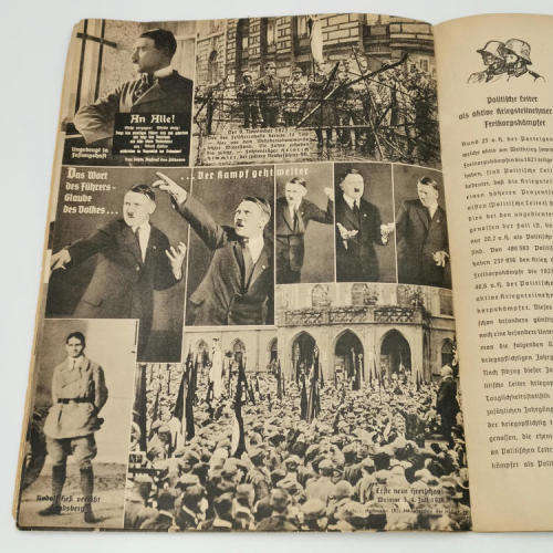 German Nazi publication 1938 - Der Schulungsbrief - very good condition