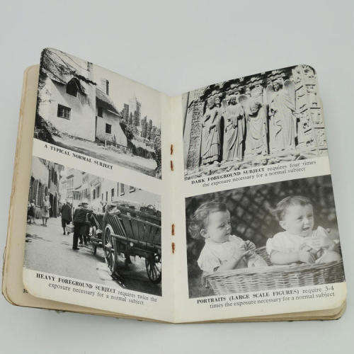 The Wellcome photographic exposure guide - Vintage