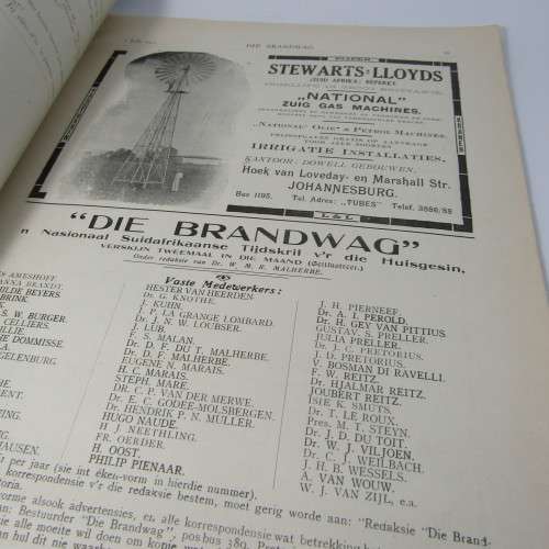 Die Brandwag Magazine - 1 Julie 1911