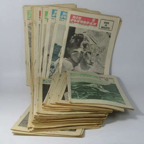Die Jongspan Afrikaanse nuusblad - 1964 Januarie to November - 37 items - 29, 30, 31 not present