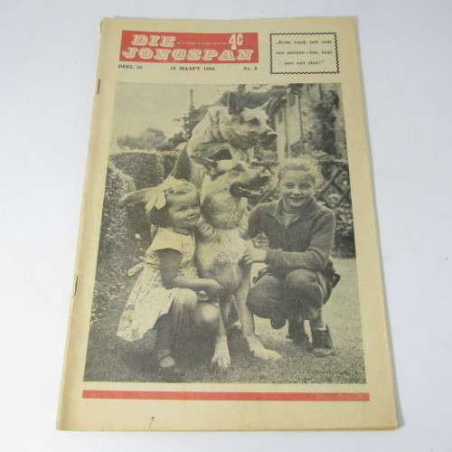 Die Jongspan Afrikaanse nuusblad - 1964 Januarie to November - 37 items - 29, 30, 31 not present