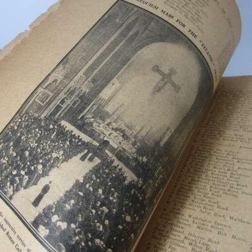 The deathless story of the Titanic - original book