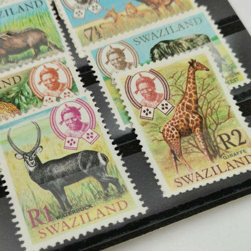 Swaziland 1969 set of 15 Animal stamps - mint definitive issue