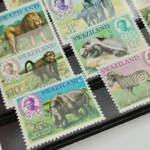 Swaziland 1969 set of 15 Animal stamps - mint definitive issue
