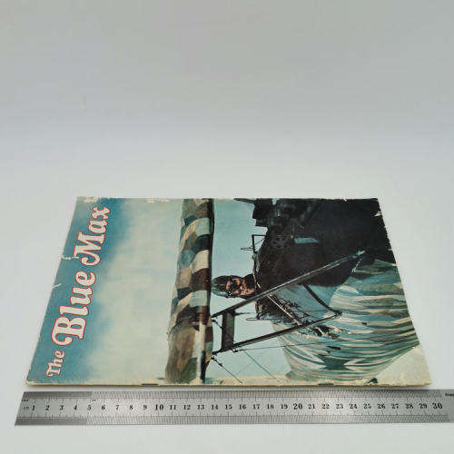 20th Century Fox presents a Cinemascope picture - The Blue Max screenplay booklet