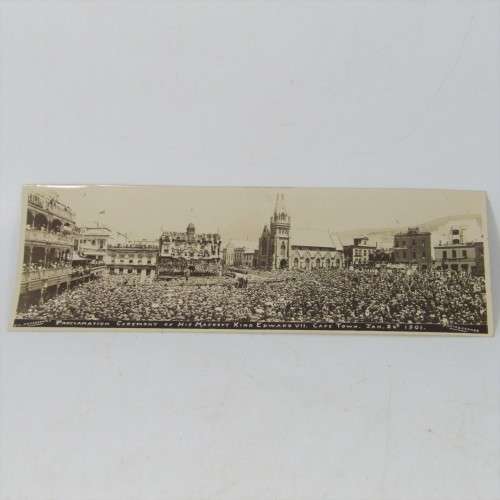Antique photo of Proclamation ceremony of His Majesty King Edward VII in Cape Town 26 Jan 1901