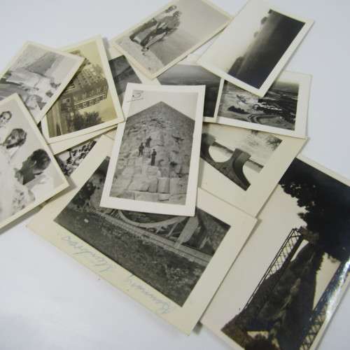Lot of 116 photos 1940`s of Egypt, Paarl, Cape Town, Laingsburg places and people