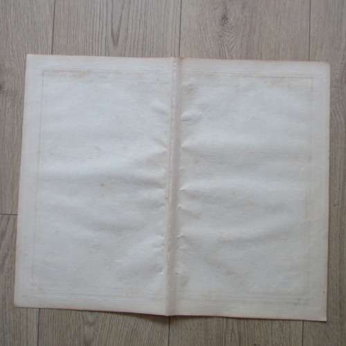 Original 1830`s map of Upper Saxony - published by W. Lizars, Edinburgh - 57 x 47cm