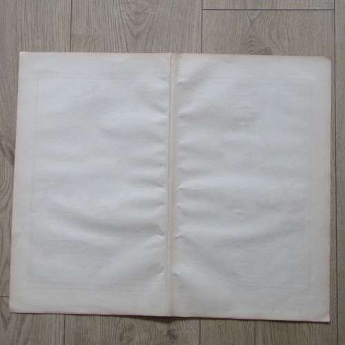 Original 1830`s map of Westphalia - published by W. Lizars, Edinburgh - 57 x 47cm