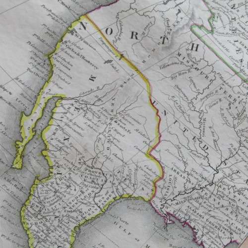 Original 1830`s map the British Islands - published by W. Lizars, Edinburgh - 47 x 57cm
