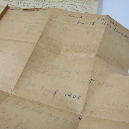 Documents & notes on the Moyle family since 1432 - prepared around 1908