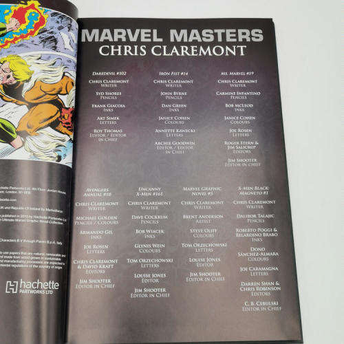 Marvel Masters: Chris Claremont graphic novel #177