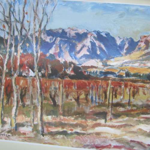 1998 KWV Herbert Coetzee artwork calendar