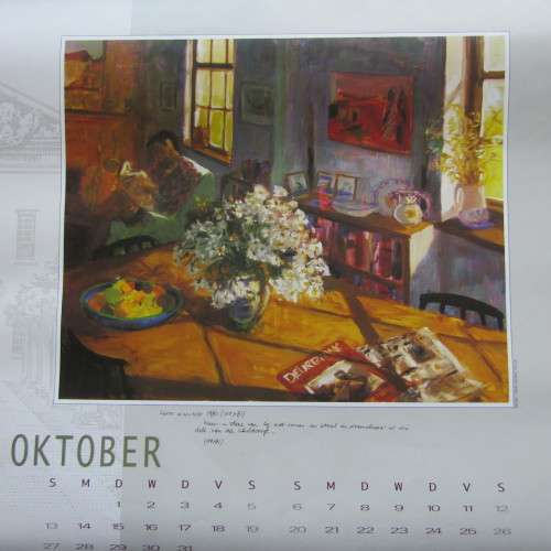 1998 KWV Majorie Wallace artwork calendar