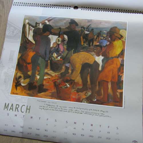 1998 KWV Majorie Wallace artwork calendar