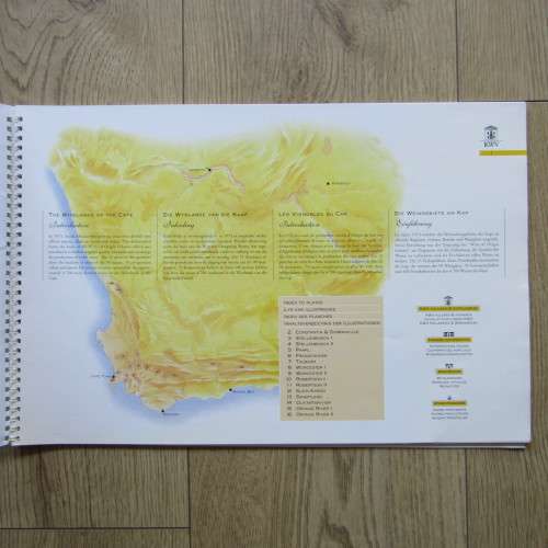 KWV The Winelands of the Cape brochure booklet with beautiful pictures of farms