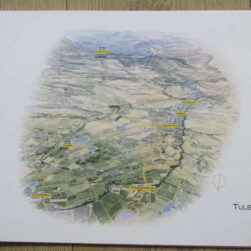 KWV The Winelands of the Cape brochure booklet with beautiful pictures of farms
