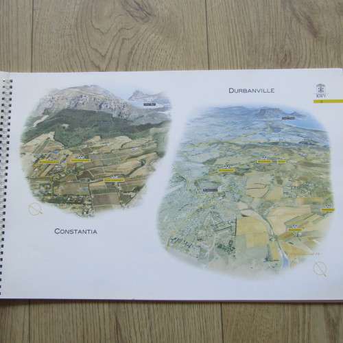 KWV - The winelands 2of the Cape brochure booklet with beautiful pictures of farms