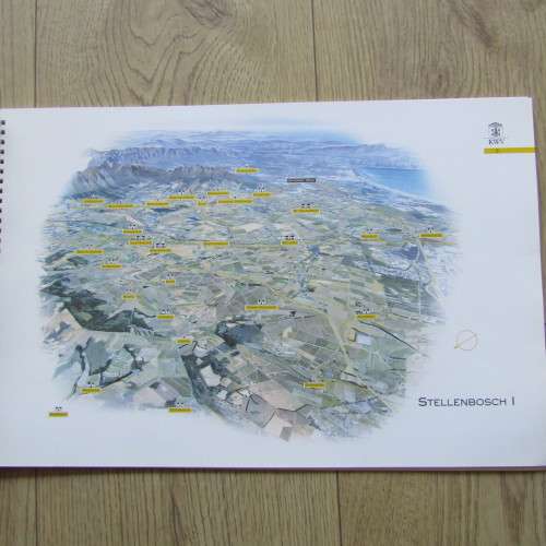 KWV - The winelands 2of the Cape brochure booklet with beautiful pictures of farms