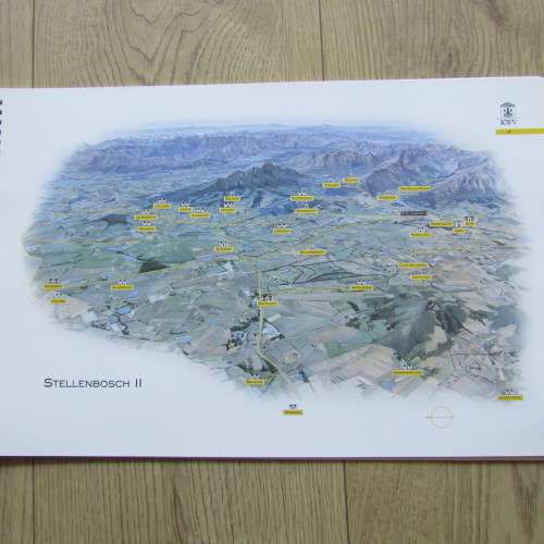 KWV - The winelands 2of the Cape brochure booklet with beautiful pictures of farms
