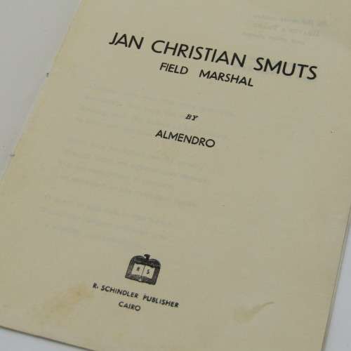 Jan Christian Smuts Field Marshall - a poem by Almendro