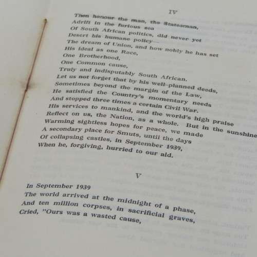 Jan Christian Smuts Field Marshall - a poem by Almendro