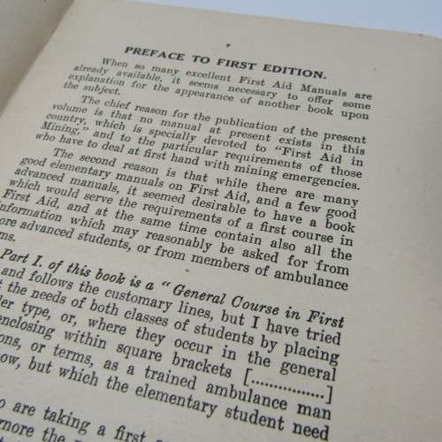 The red Cross Society First Aid General Couse by Louis G. Irvine - 1950 issue