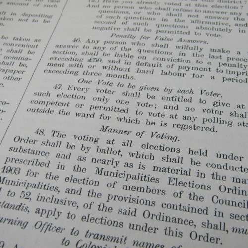 Extraordinary Transvaal Government Gazette dated 25 April 1905