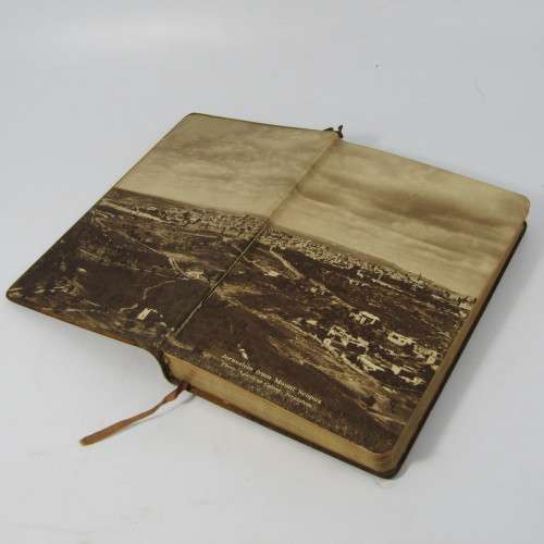 The Red Letter New Testament Bible with olive wood cover
