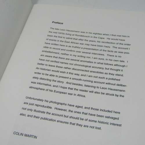 Corporal Haussmann goes to war - Armed with Motorcycle & camera by Colin Martin