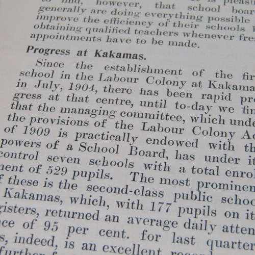 The Education Gazette - Cape Town December 1911