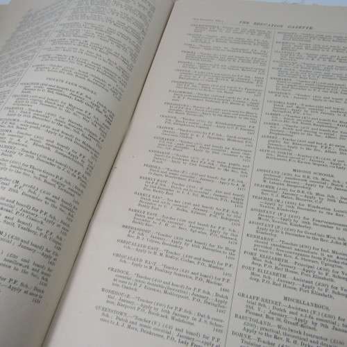 The Education Gazette - Cape Town December 1911