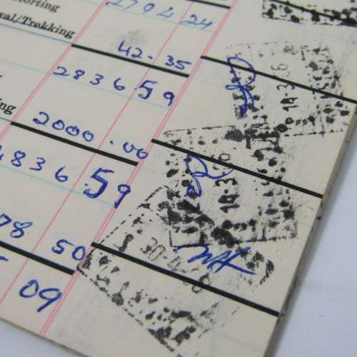 Vintage Bank Savings Book for the Netherlands Bank of South Africa
