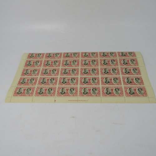 Southern Rhodesia 1947 Royal Visit SACC 64 x 65 - blocks of 30 x 2 stamps