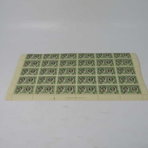 Southern Rhodesia 1947 Royal Visit SACC 64 x 65 - blocks of 30 x 2 stamps
