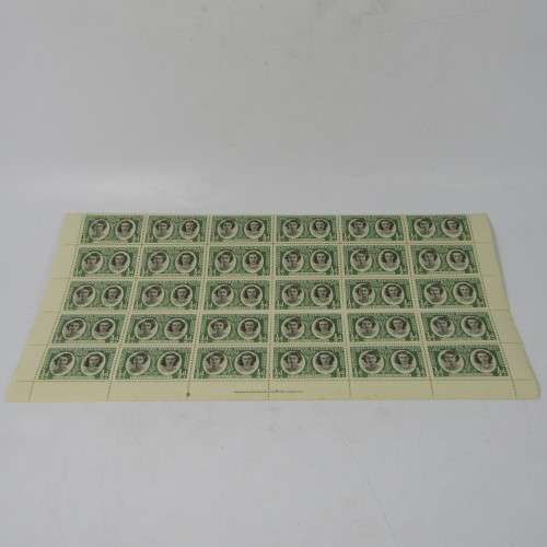 Southern Rhodesia 1947 Royal Visit SACC 64 x 65 - blocks of 30 x 2 stamps
