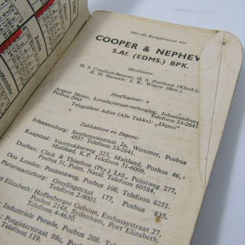 Lot of 3 Cooper pocket guides - one for Republic of Zambia - used