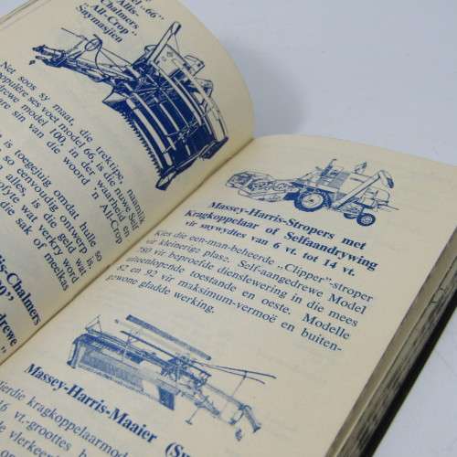 Malcomess tractors - 1958 Boer se dag boek