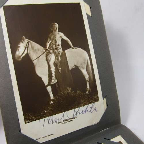 Album with 68 post cards of 1930`s Film Stars - excellent condition & rare