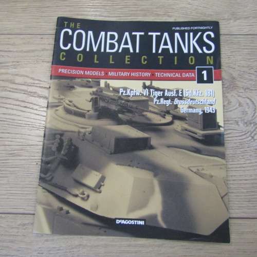 DeAgostini The Combat Tank collection booklets - #1 - 120 - missing 9 issues