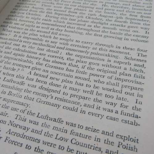 Air Ministry account on the Battle of Britain 8 Aug - 31st Oct 1940 - Issued 1941