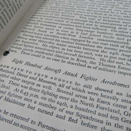 Air Ministry account on the Battle of Britain 8 Aug - 31st Oct 1940 - Issued 1941