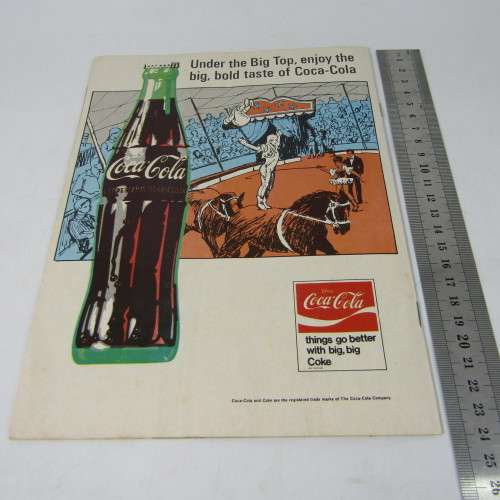 1971-72 Boswell Wilkie Circus programme in colour
