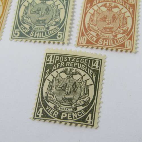 Transvaal unmounted set SACC 178 - 190 - 5 pound sold as reprint