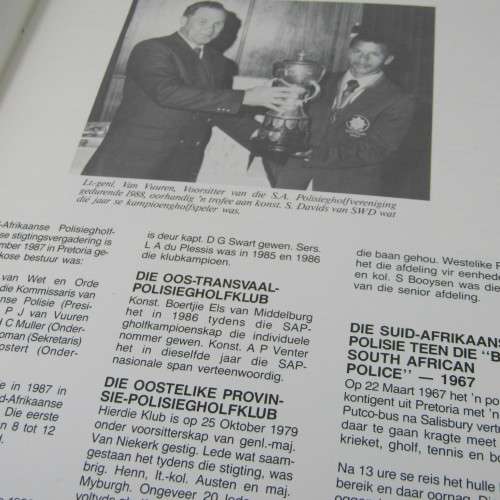 1913-1988 SA Polisie Sport Gedenkalbum