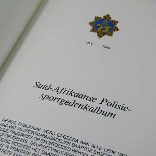 1913-1988 SA Polisie Sport Gedenkalbum