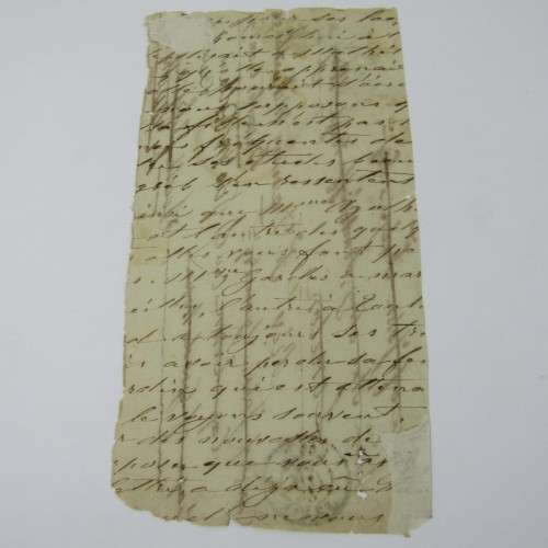 ADDR to Rev Daumas French missionary in Basvtoland - RARE