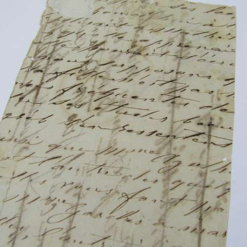 ADDR to Rev Daumas French missionary in Basvtoland - RARE