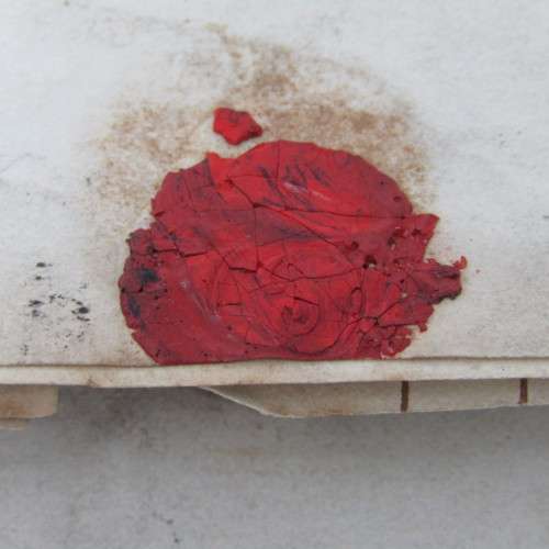 Postal piece with Penny Red stamp (corner letters I&A) posted 17 Dec 1884